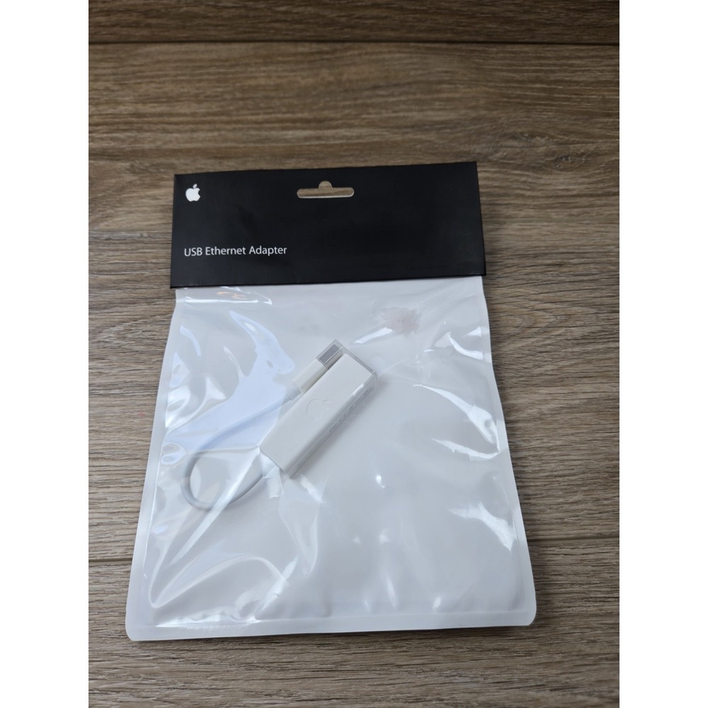 Apple USB Ethernet Adapter - Genuine Authentic - Model A1277 - New Sealed